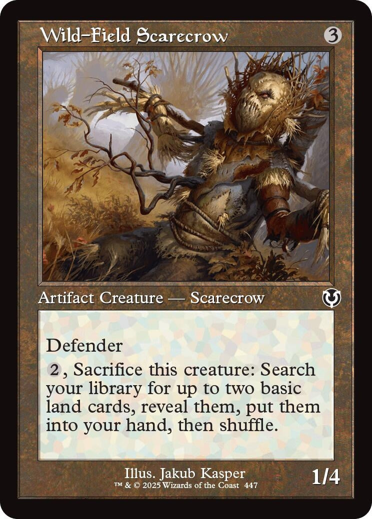 Image for Wild-Field Scarecrow (Retro Frame) (447) - Magic: The Gathering