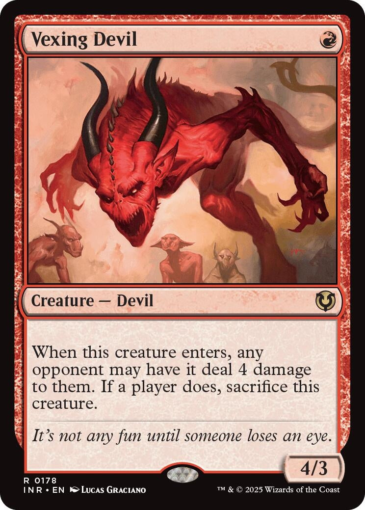 Image for Vexing Devil (178) - Magic: The Gathering