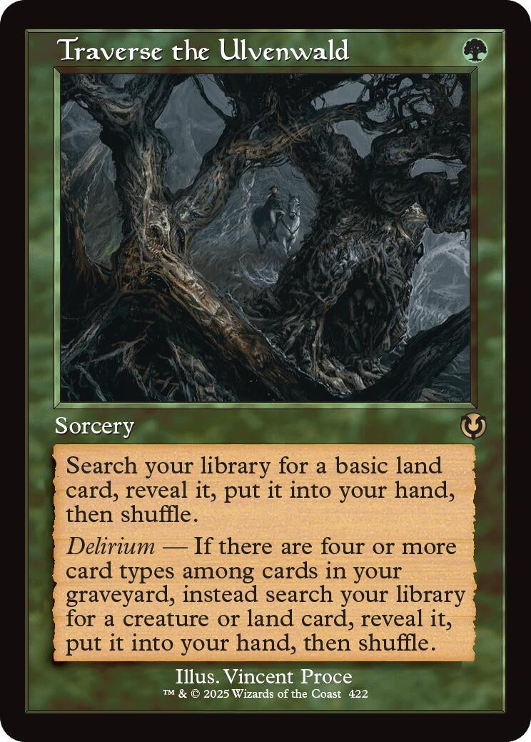Image for Traverse the Ulvenwald (Retro Frame) (422) - Magic: The Gathering
