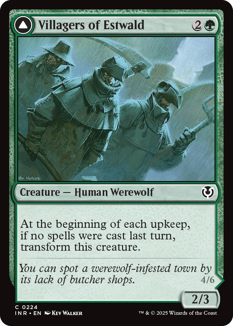 Image for Villagers of Estwald (224) - Magic: The Gathering
