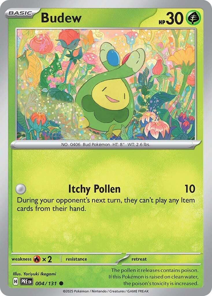 Image for Budew (004/131) (SV: Prismatic Evolutions) - Pokemon