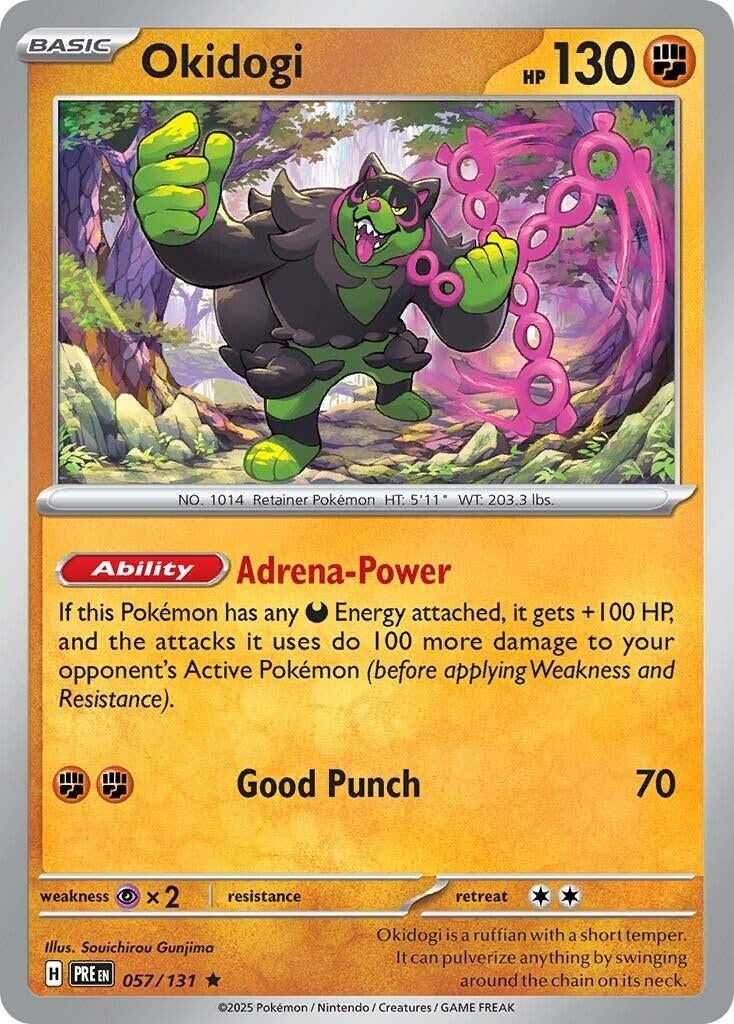 Image for Okidogi (057/131) (SV: Prismatic Evolutions) - Pokemon