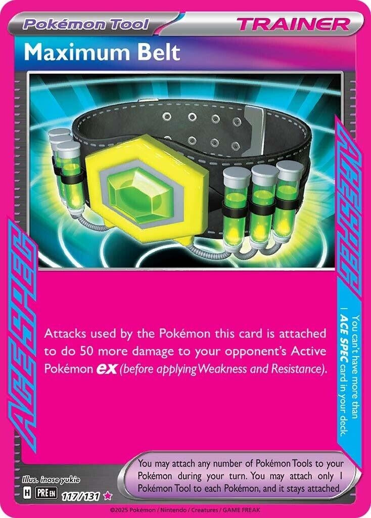 Maximum Belt (117/131) (SV: Prismatic Evolutions)