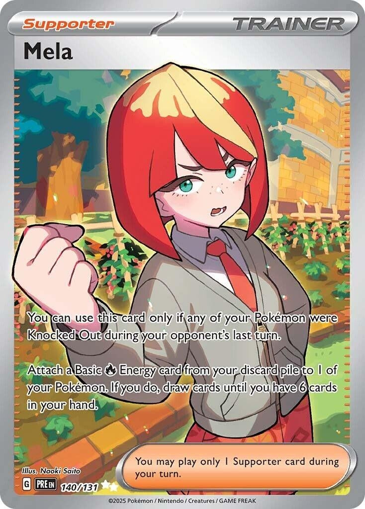 Image for Mela (140/131) (SV: Prismatic Evolutions) - Pokemon