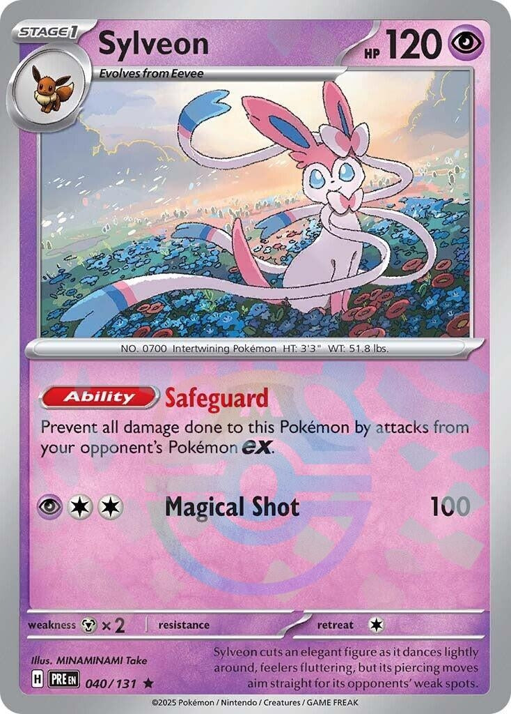 Sylveon (Master Ball Pattern) (040/131) (SV: Prismatic Evolutions)
