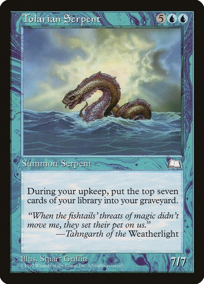 Image for Tolarian Serpent - Magic: The Gathering