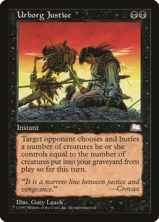 Image for Urborg Justice - Magic: The Gathering