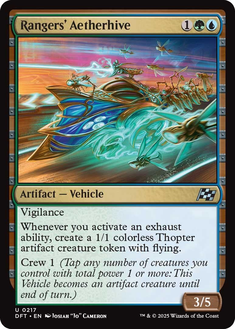 Image for Rangers' Aetherhive (217) (Aetherdrift) - Magic: The Gathering