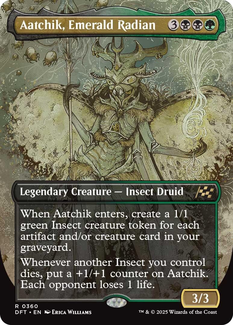 Aatchik, Emerald Radian (Borderless) (360) (Aetherdrift)