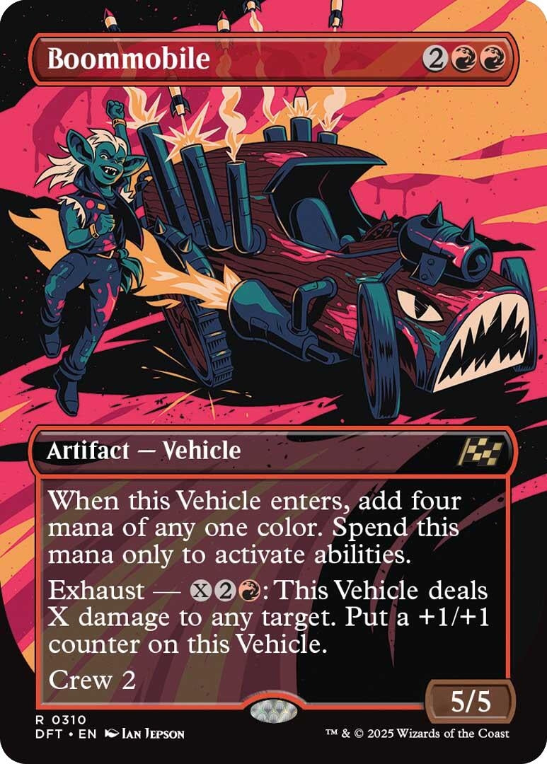 Image for Boommobile (Borderless) (310) (Aetherdrift) - Magic: The Gathering