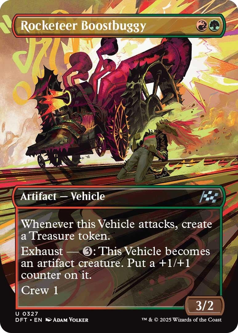 Image for Rocketeer Boostbuggy (Borderless) (327) (Aetherdrift) - Magic: The Gathering