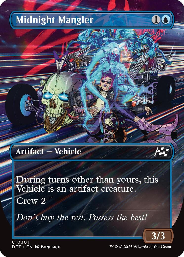 Image for Midnight Mangler (Borderless) (301) (Aetherdrift) - Magic: The Gathering