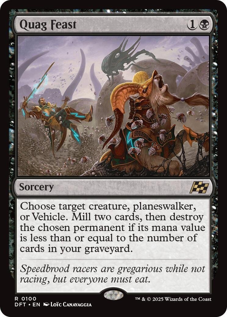 Image for Quag Feast (100) (Aetherdrift) - Magic: The Gathering