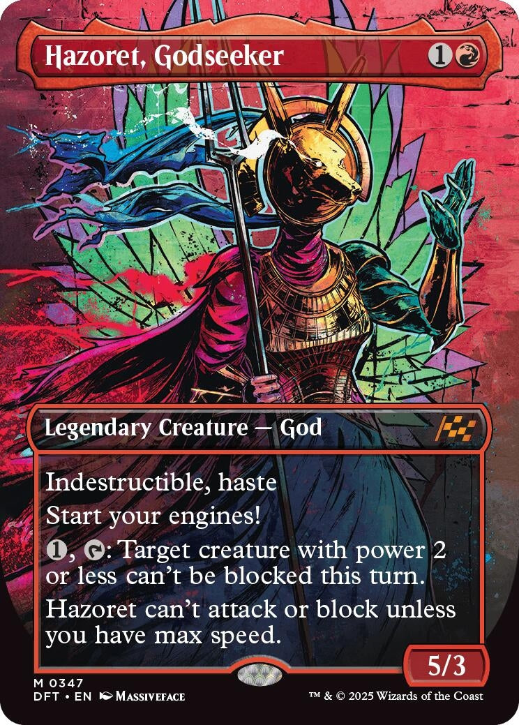 Hazoret, Godseeker (Borderless) (347) (Aetherdrift)