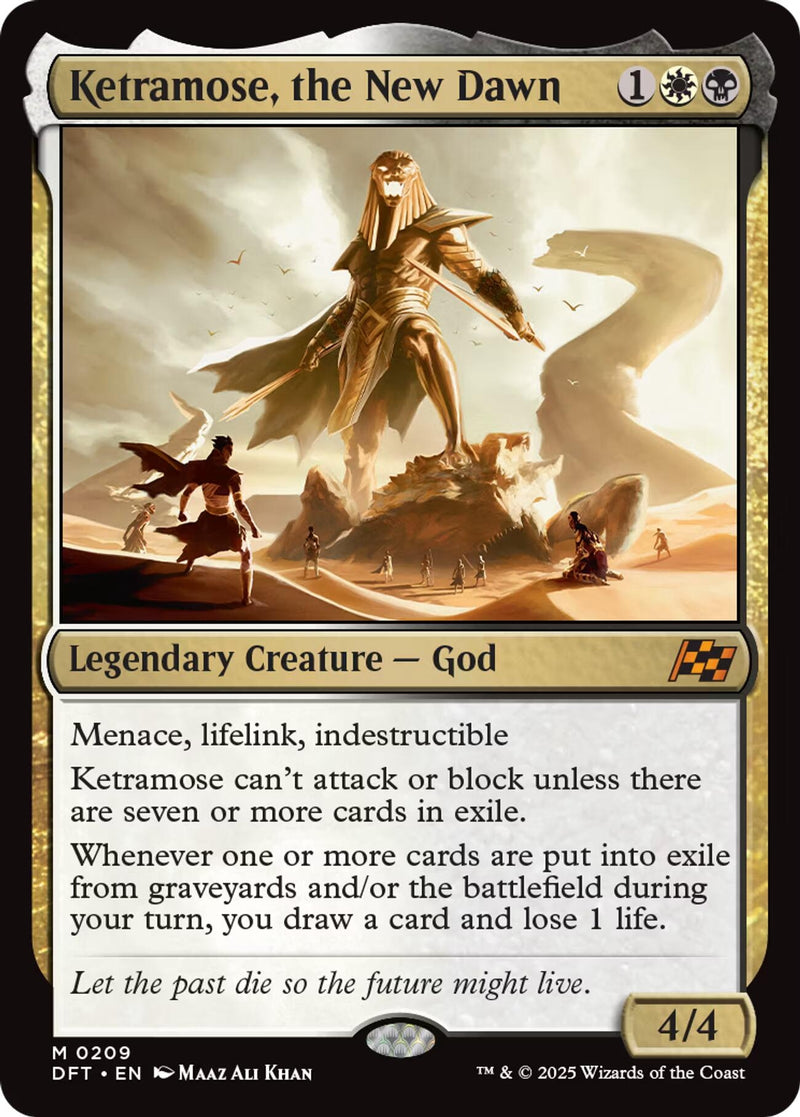 Image for Ketramose, the New Dawn (209) (Aetherdrift) - Magic: The Gathering