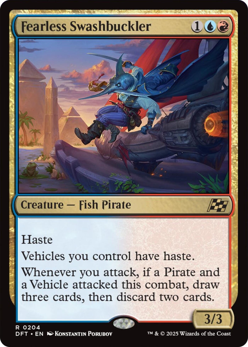 Image for Fearless Swashbuckler (204) (Aetherdrift) - Magic: The Gathering