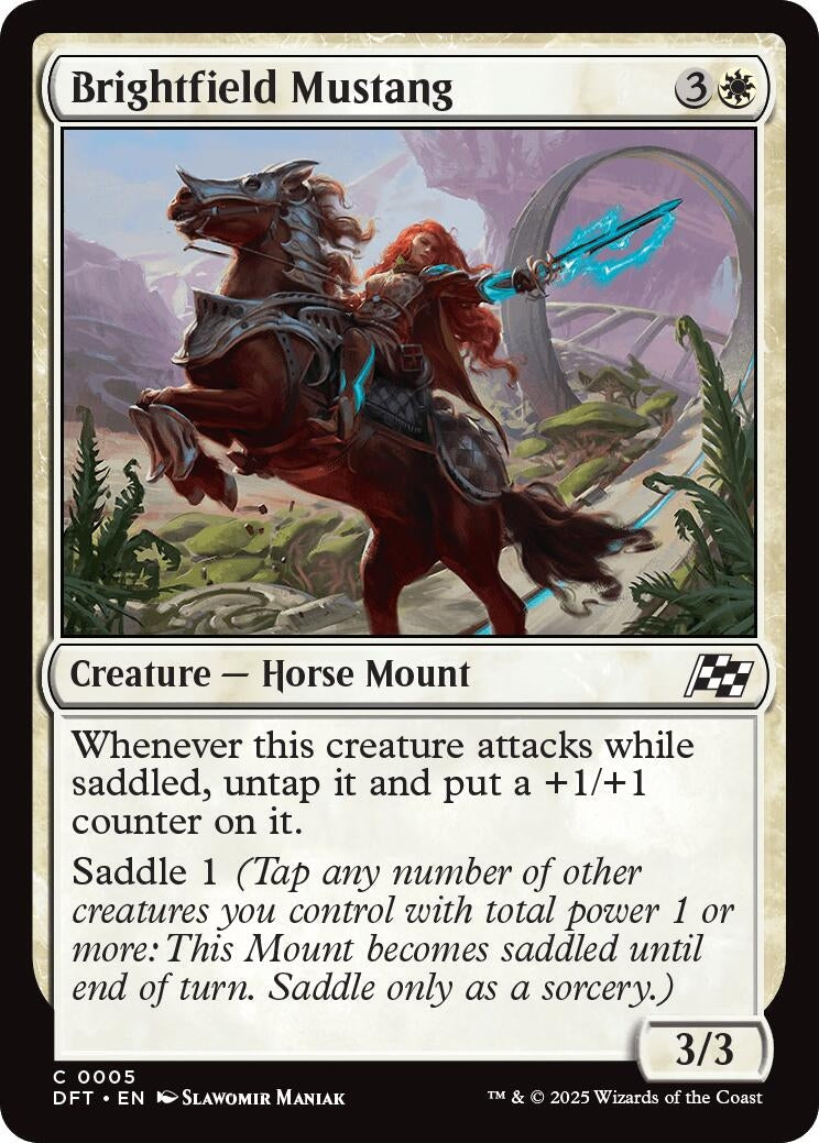 Brightfield Mustang (5) (Aetherdrift)