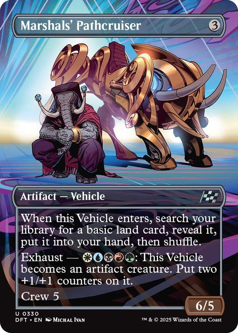 Marshals' Pathcruiser (Borderless) (330) (Aetherdrift)