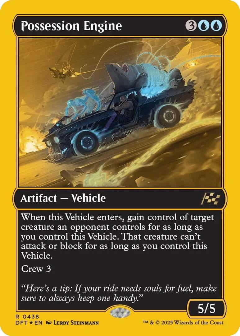 Possession Engine (First-Place Foil) (438) (Aetherdrift)