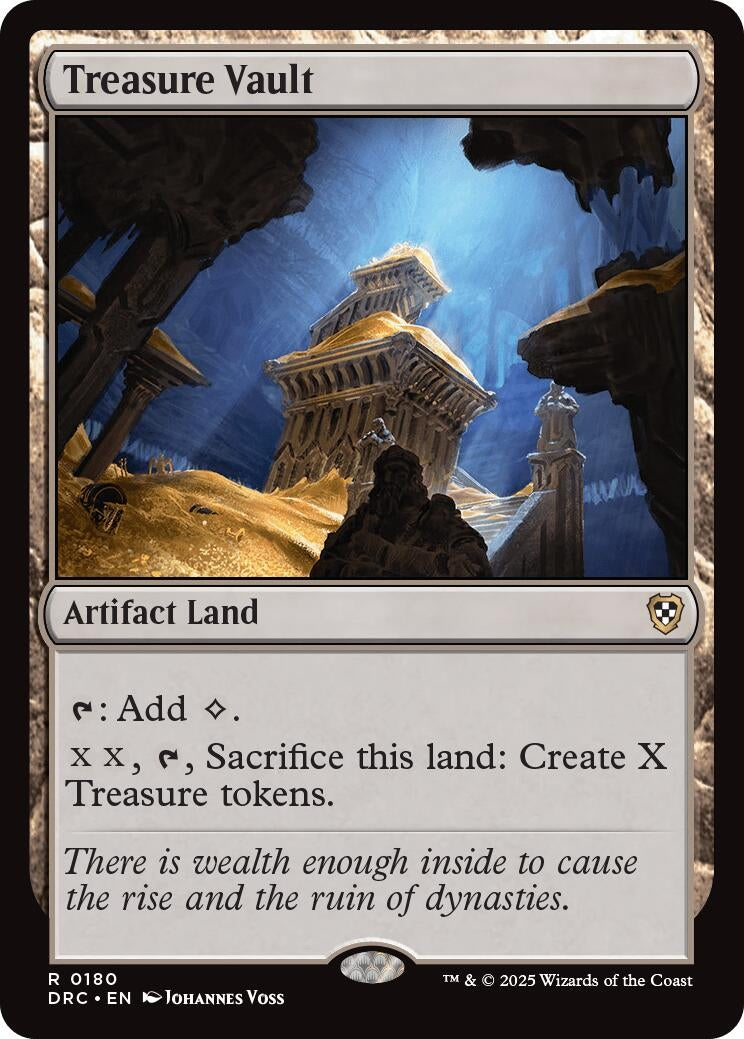 Treasure Vault (180) (Commander: Aetherdrift) (DRC)
