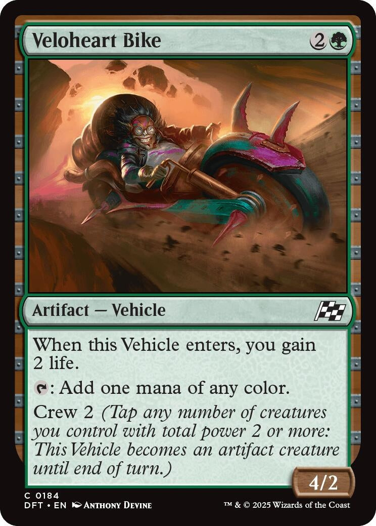 Image for Veloheart Bike (184) (Aetherdrift) - Magic: The Gathering