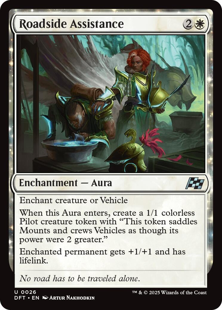 Image for Roadside Assistance (26) (Aetherdrift) - Magic: The Gathering