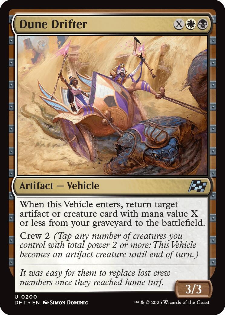 Image for Dune Drifter (200) (Aetherdrift) - Magic: The Gathering