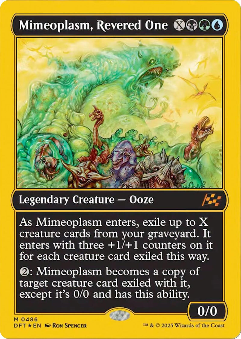 Mimeoplasm, Revered One (First-Place Foil) (486) (Aetherdrift)