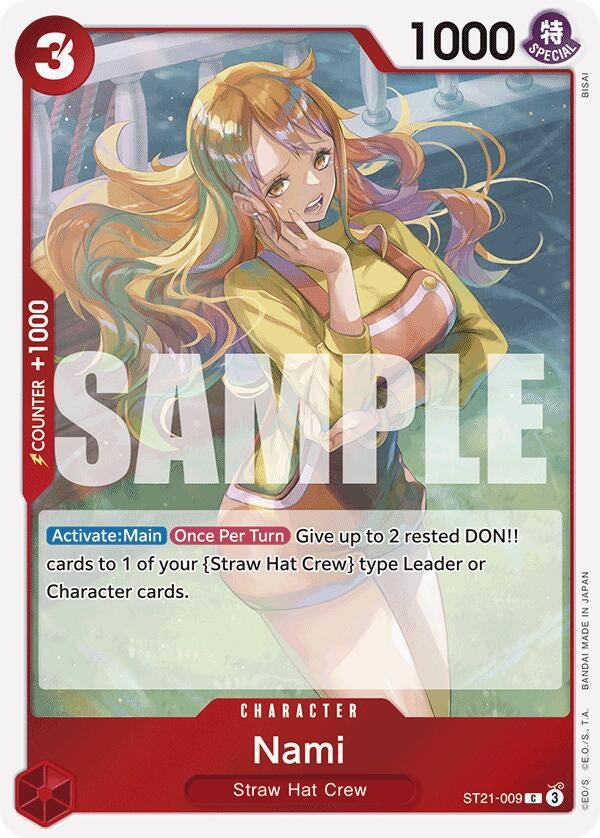 Image for Nami (ST21-009) (Starter Deck EX: Gear 5) - One Piece Card Game