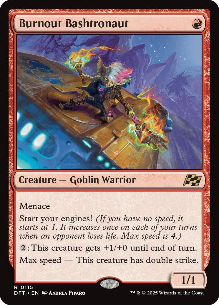 Image for Burnout Bashtronaut (115) (Aetherdrift) - Magic: The Gathering