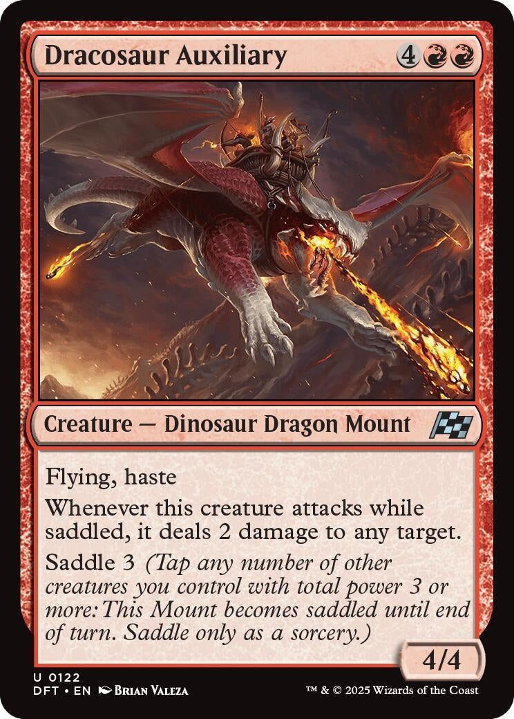 Dracosaur Auxiliary (122) (Aetherdrift)