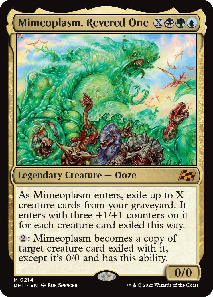Image for Mimeoplasm, Revered One (214) (Aetherdrift) - Magic: The Gathering