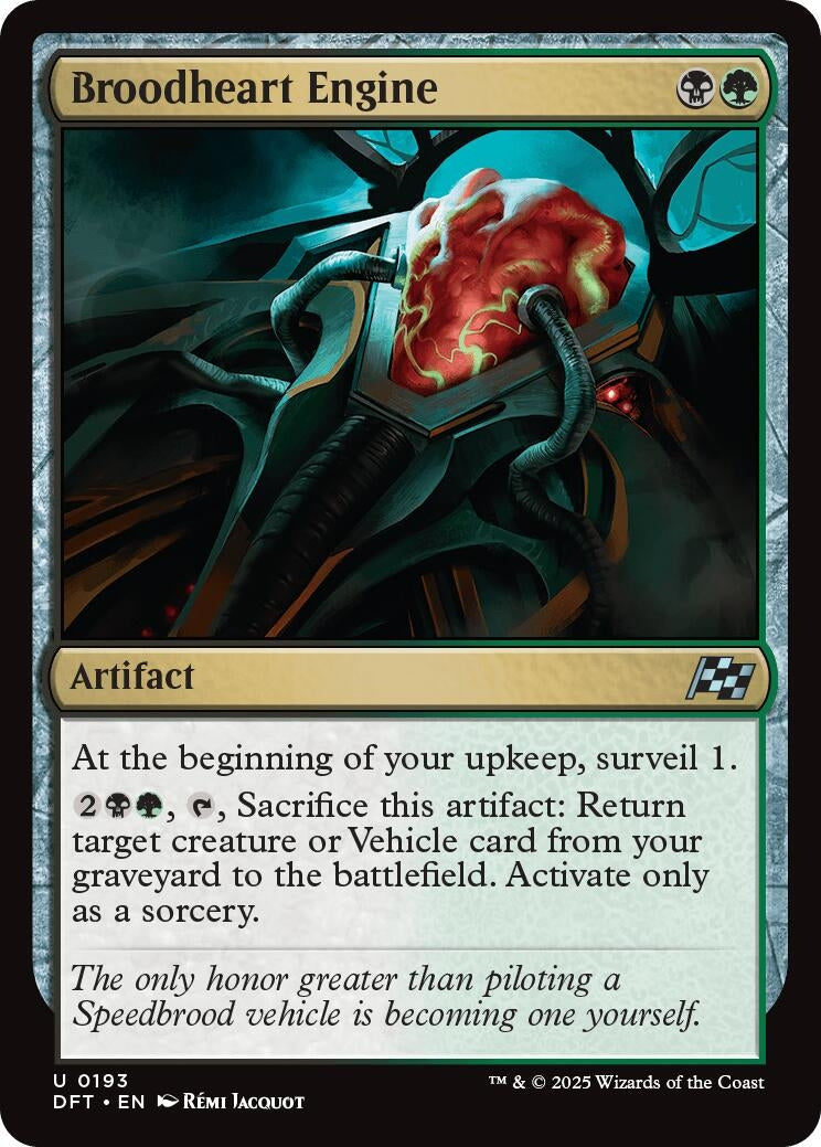 Broodheart Engine (193) (Aetherdrift)