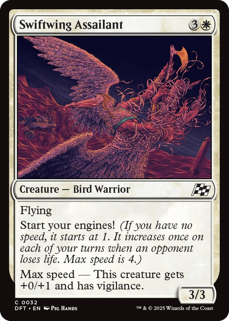 Swiftwing Assailant (32) (Aetherdrift)