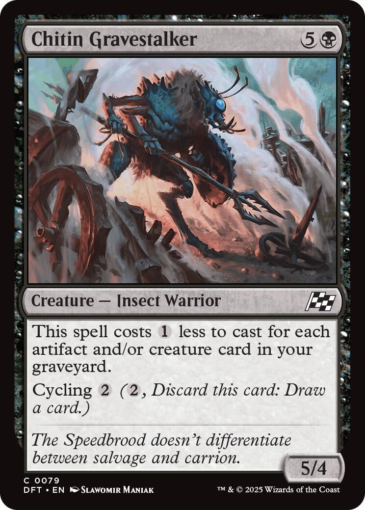 Chitin Gravestalker (79) (Aetherdrift)