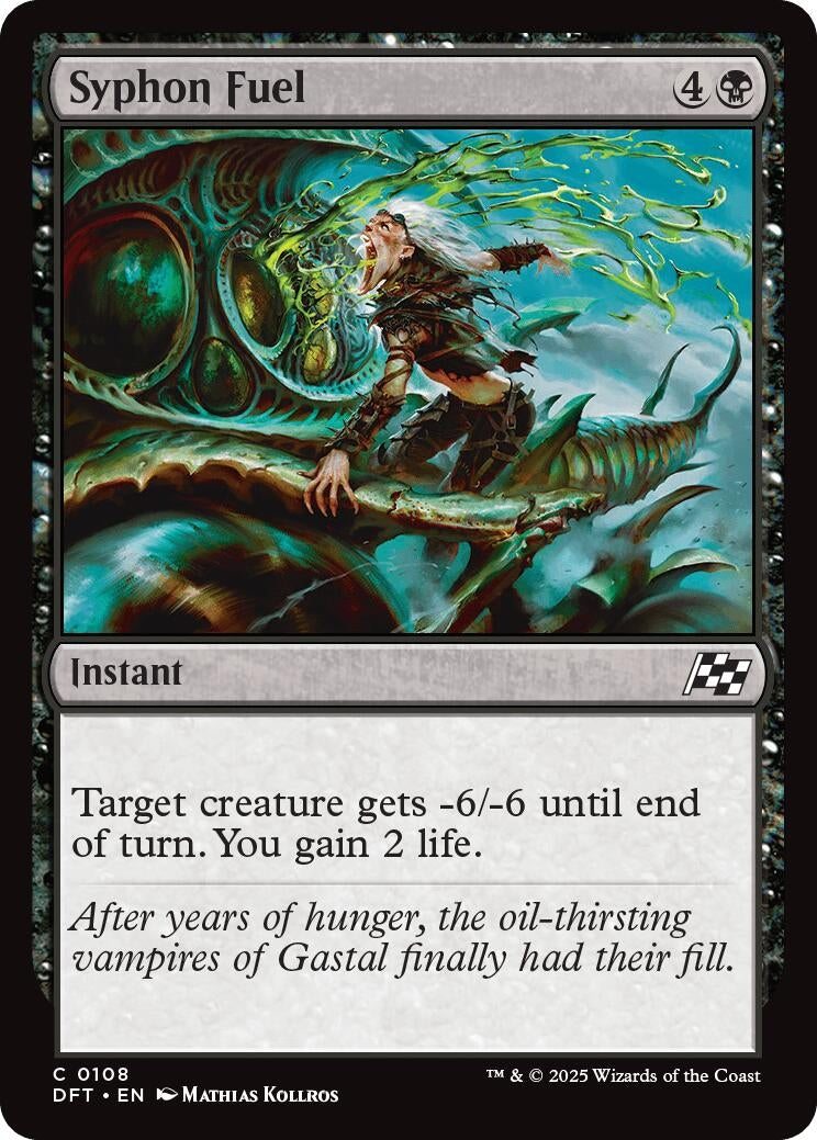 Image for Syphon Fuel (108) (Aetherdrift) - Magic: The Gathering