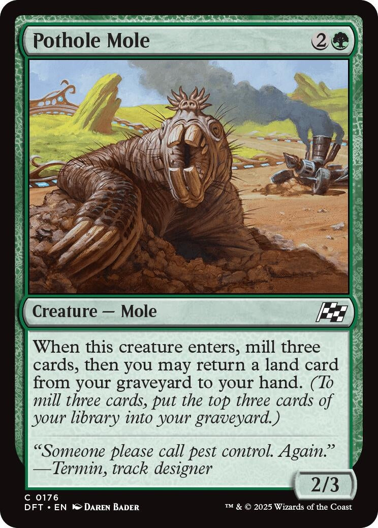 Pothole Mole (176) (Aetherdrift)