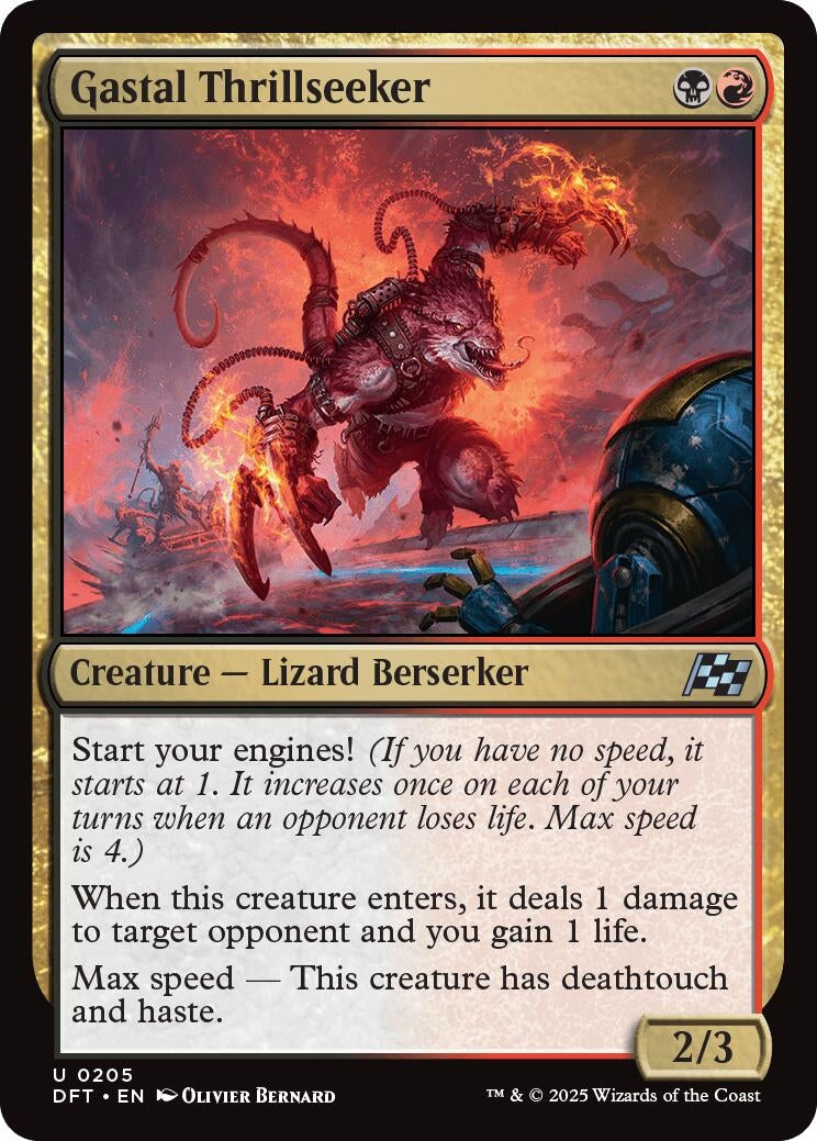 Image for Gastal Thrillseeker (205) (Aetherdrift) - Magic: The Gathering