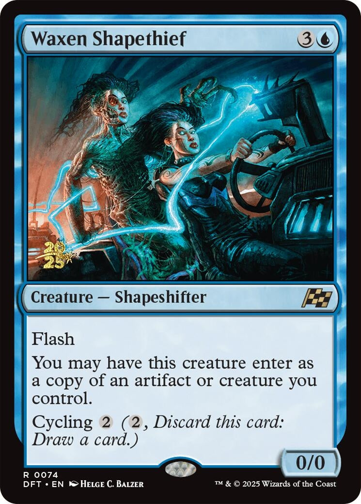 Image for Waxen Shapethief (74) - Magic: The Gathering