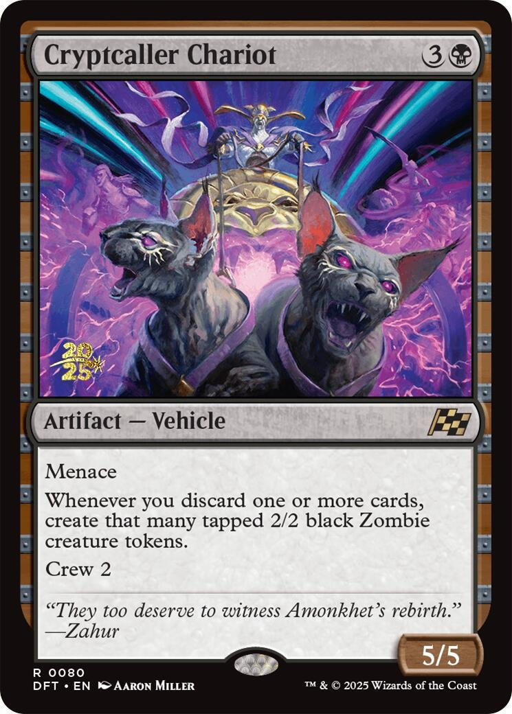 Cryptcaller Chariot (80) (Prerelease Cards)