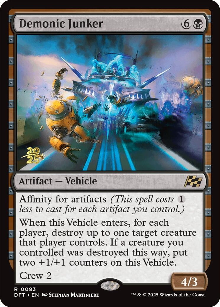 Demonic Junker (83) (Prerelease Cards)