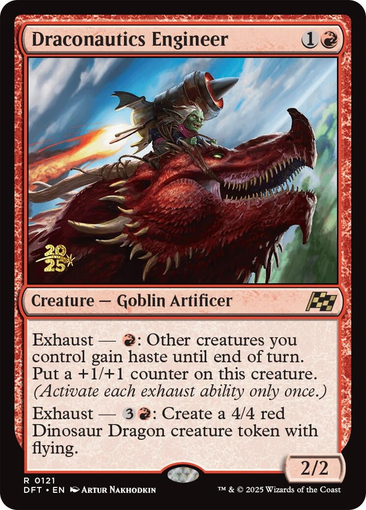 Draconautics Engineer (121) (Prerelease Cards)
