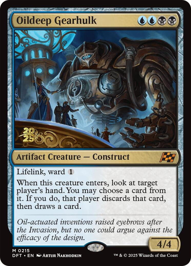 Oildeep Gearhulk (215) (Prerelease Cards)