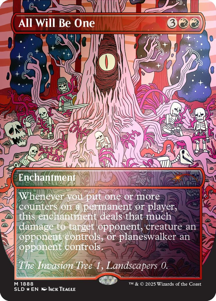 All Will Be One (Rainbow Foil) (1888) (Secret Lair Drop Series)