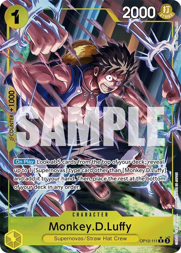 Monkey.D.Luffy (111) (Parallel) (OP10-111) (Royal Blood)