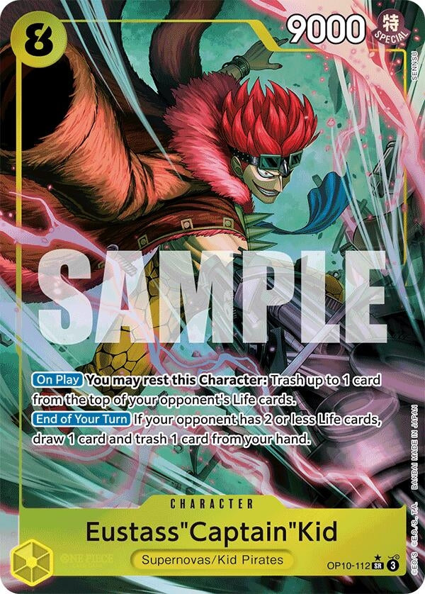 Eustass"Captain"Kid (112) (Parallel) (OP10-112) (Royal Blood)
