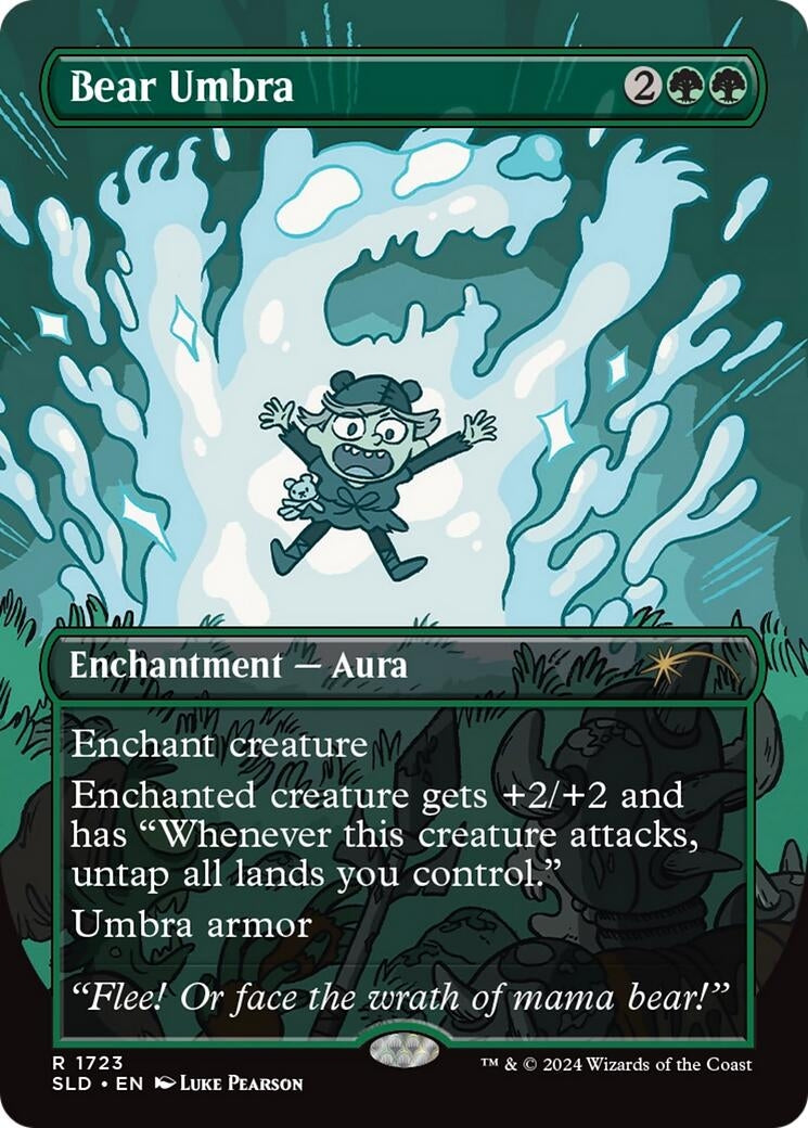 Bear Umbra (1723) (Secret Lair Drop Series)