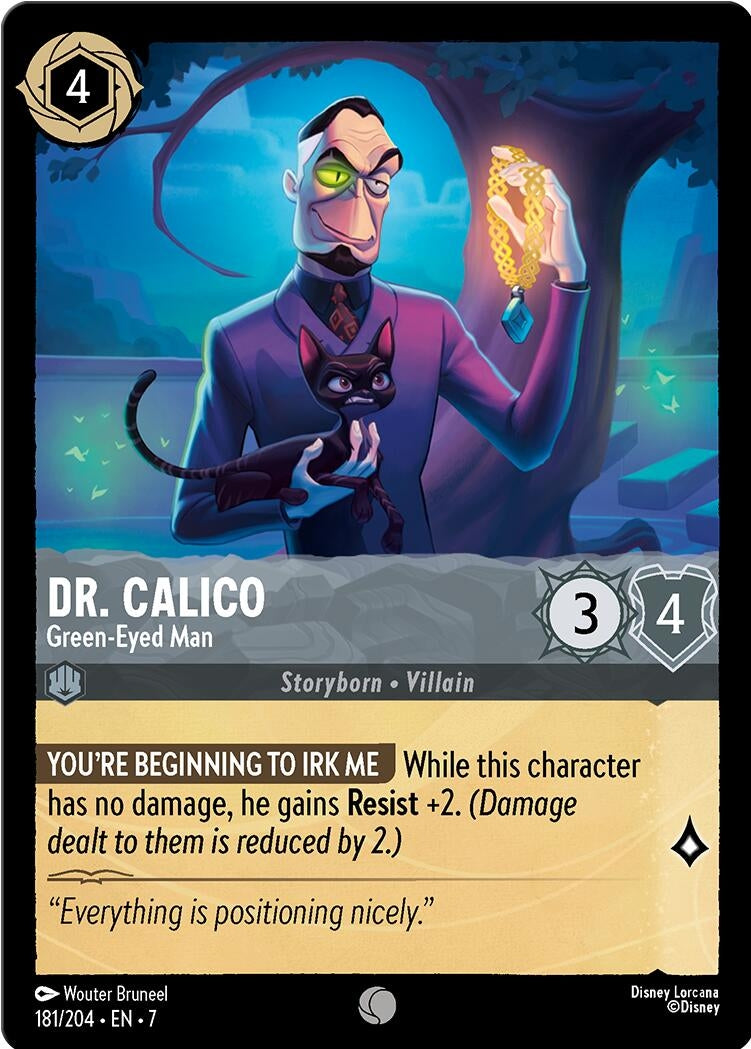 Dr. Calico - Green-Eyed Man (181/204) (Archazia's Island)