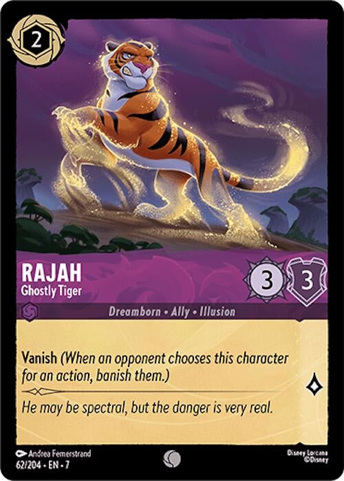 Rajah - Ghostly Tiger (62/204) (Archazia's Island)