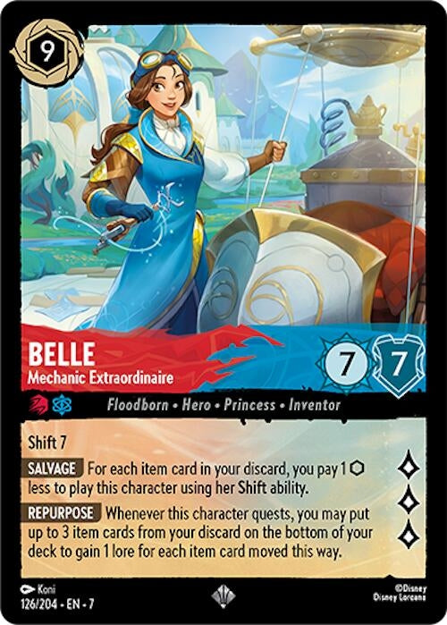 Belle - Mechanic Extraordinaire (126/204) (Archazia's Island)